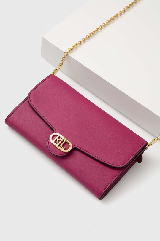 Lauren Ralph Lauren poseta piele 431902100 roz AA00