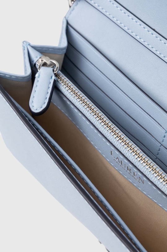 Lauren Ralph Lauren kopertówka skórzana 431902100 niebieski