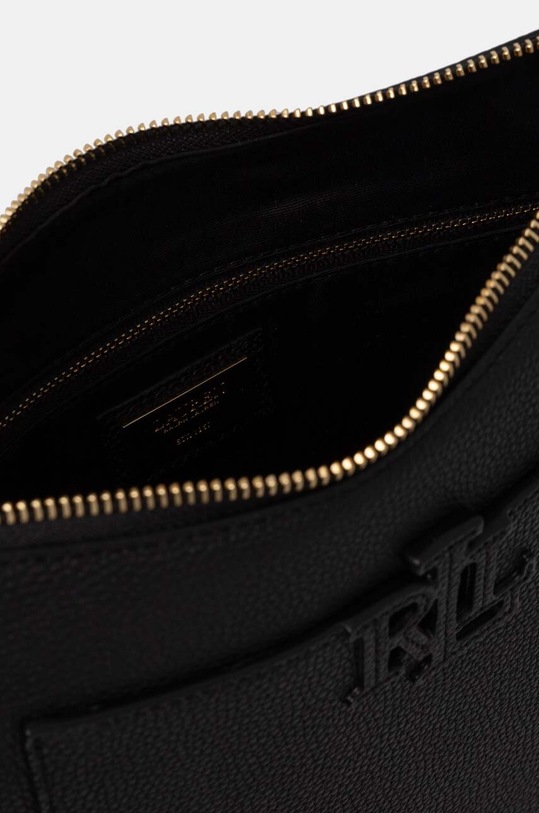 Шкіряна сумочка Lauren Ralph Lauren 431908228 чорний