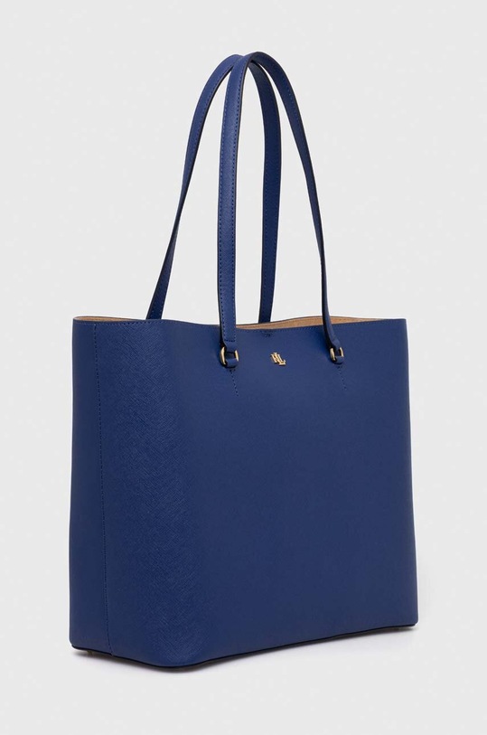Lauren Ralph Lauren torebka skórzana 431911655 niebieski AA00