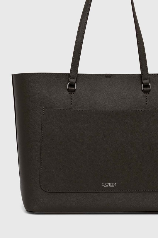 Doplnky Kožená kabelka Lauren Ralph Lauren 431911655 zelená