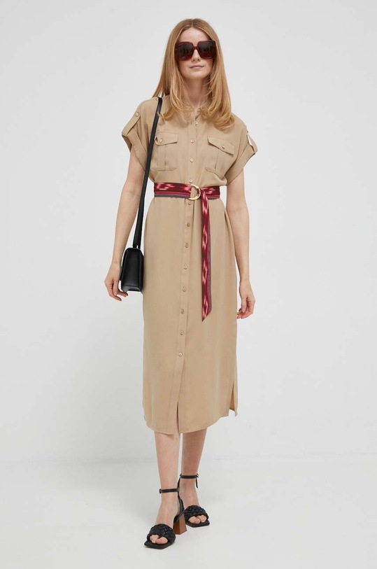 Кожаная сумочка Lauren Ralph Lauren 431915780