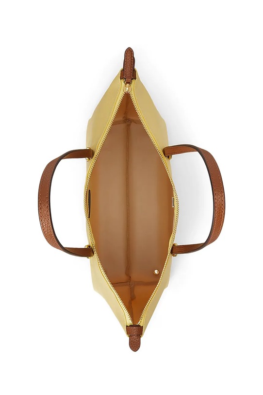 Lauren Ralph Lauren torebka shopper damska żółty 431916737