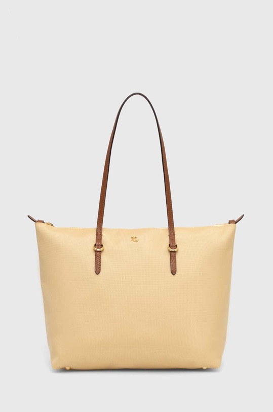 Τσάντα Lauren Ralph Lauren κίτρινο 431916737