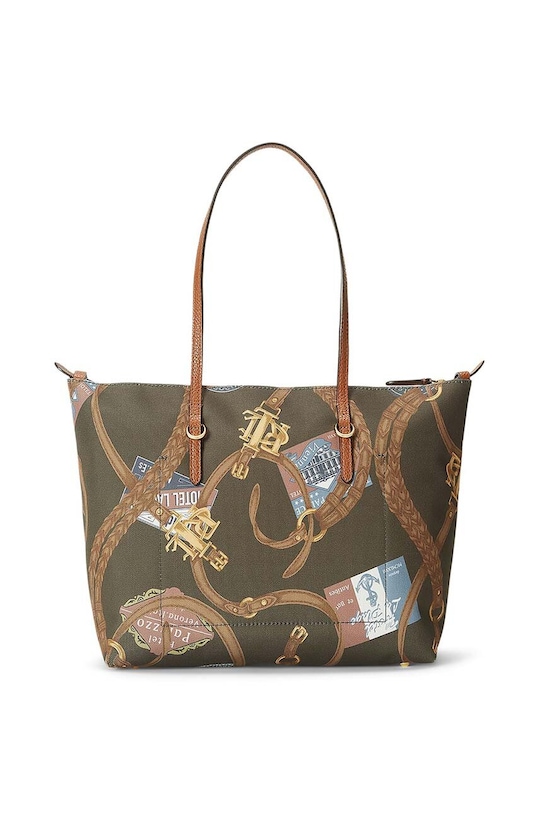 Lauren Ralph Lauren geantă shopper de damă 431916737 verde AA00
