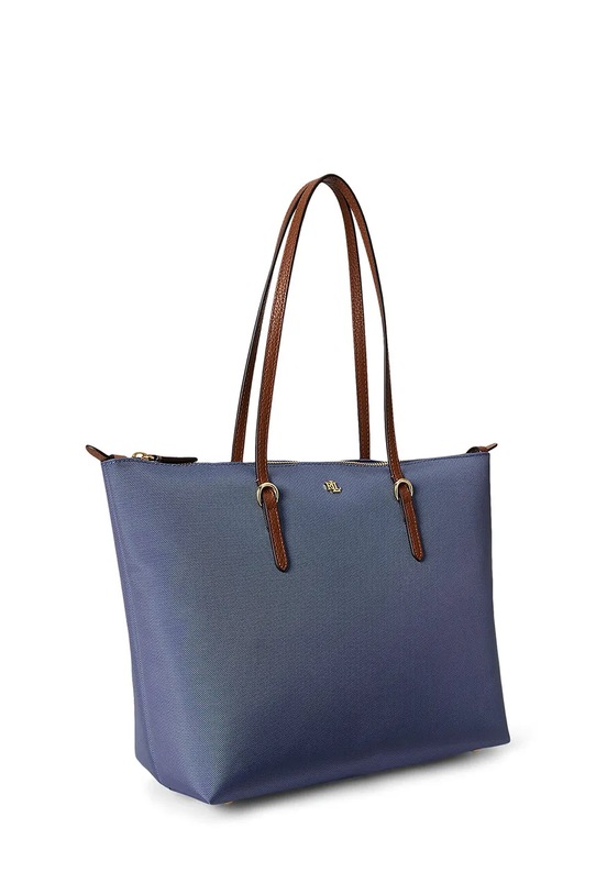 Akcesoria Lauren Ralph Lauren Torebka shopper damska 431916737 niebieski