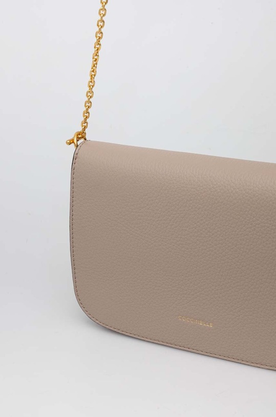 Coccinelle torebka skórzana beżowy E1.MF6.12.01.01