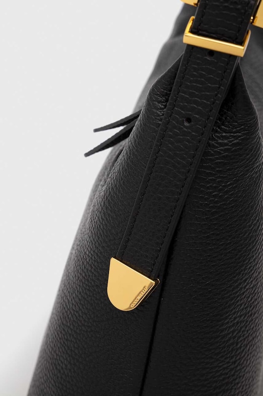 Coccinelle torebka skórzana czarny E1.N15.13.02.01