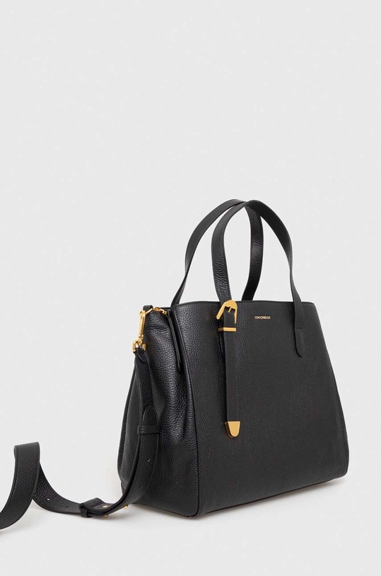 Шкіряна сумочка Coccinelle E1.N15.18.02.01 чорний AW23