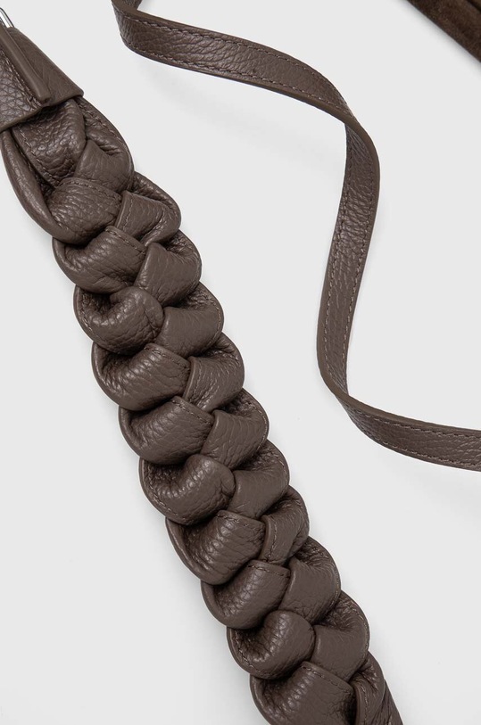 Coccinelle geanta de mana din piele intoarsa E1.P6P.19.02.01 maro