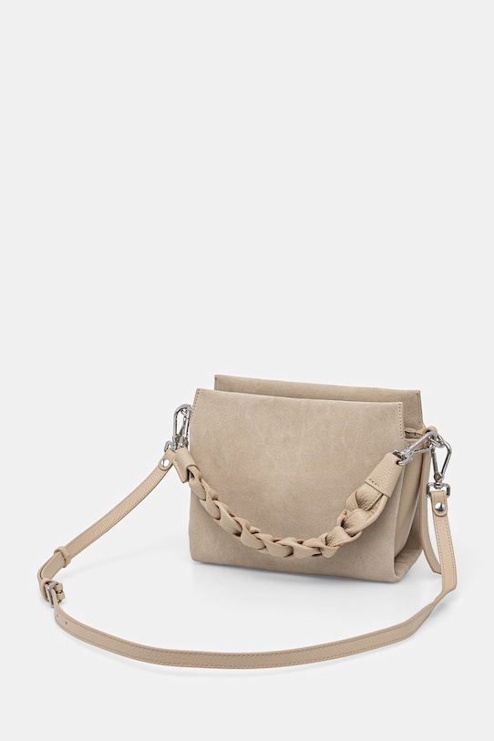 Coccinelle torebka zamszowa beżowy E1.P6P.58.01.01