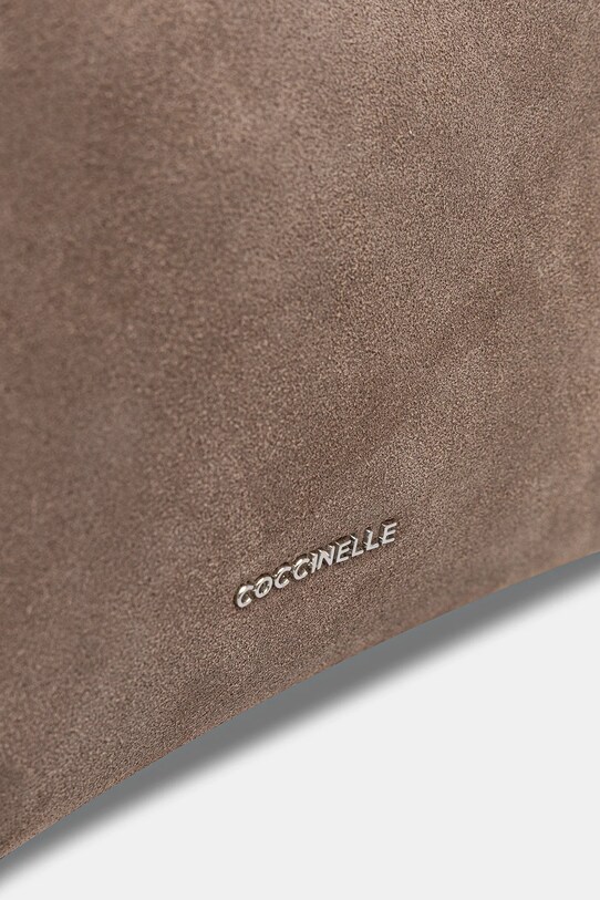 Coccinelle torebka zamszowa brązowy E1.P6P.58.01.01