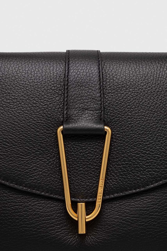 Coccinelle torebka skórzana czarny E1.PDA.12.02.01