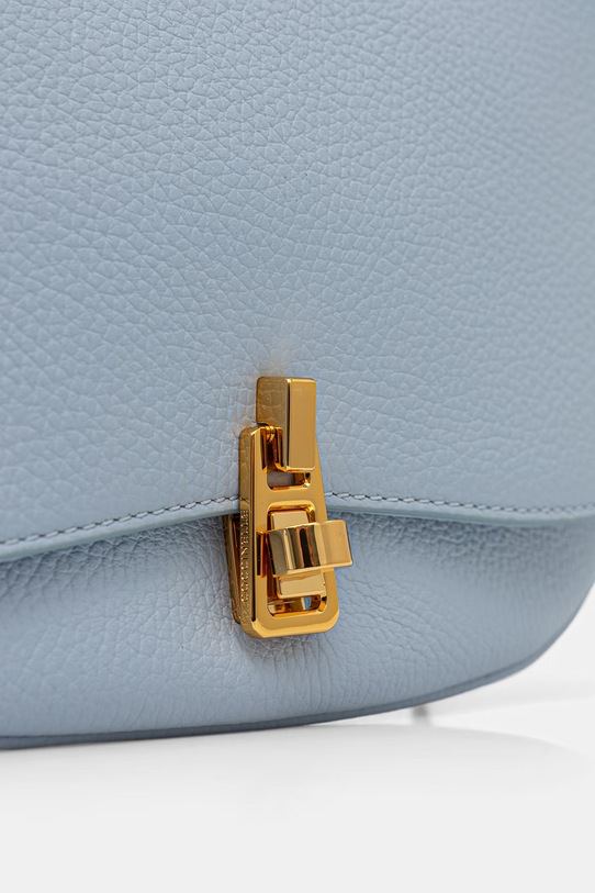 Coccinelle torebka crossbody damska skórzana niebieski E1.PQR.18.03.01