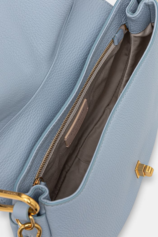 Coccinelle torebka crossbody damska skórzana E1.PQR.18.03.01 niebieski