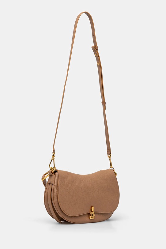 Coccinelle geantă de piele Magie E1.PQR.18.03.01 bej SS25