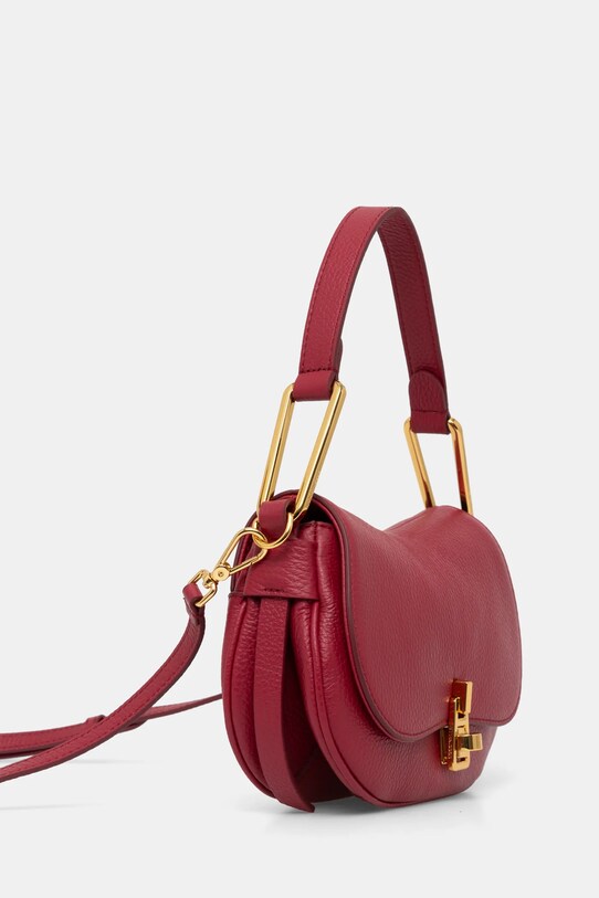 Coccinelle poseta de piele E1.PQR.58.01.01 rosu AW24