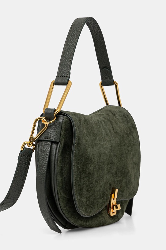 Kožená kabelka Coccinelle E1.PQS.18.03.01 zelená AW24