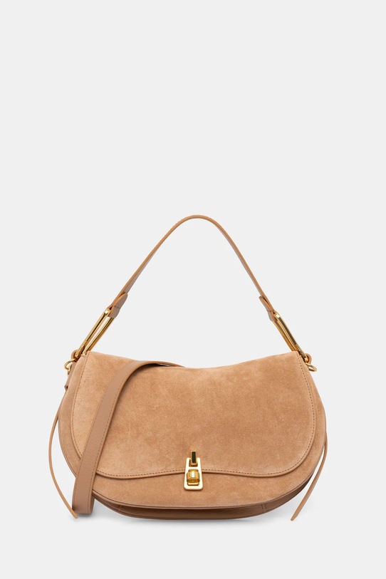 Coccinelle poseta de piele bej E1.PQS.18.03.01