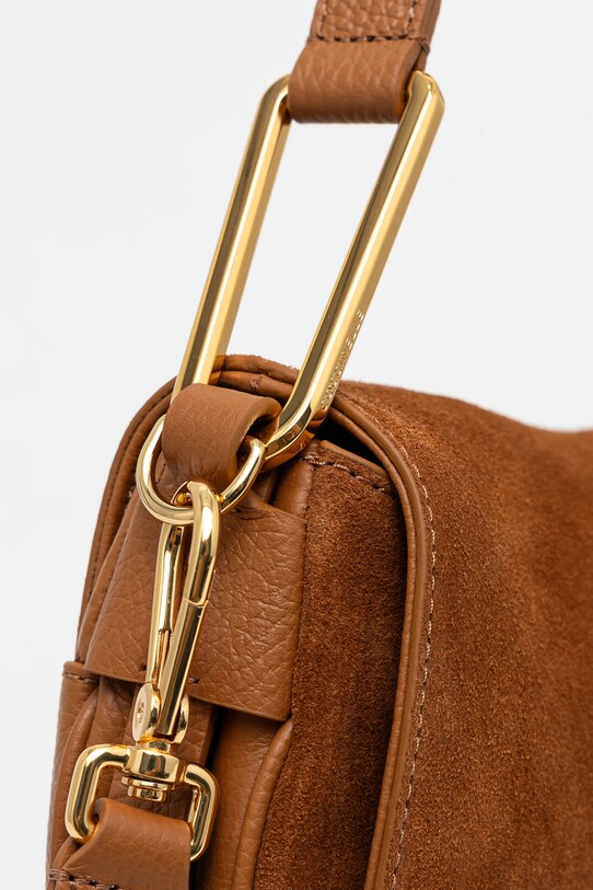 Coccinelle borsa a mano in pelle marrone E1.PQS.18.03.01