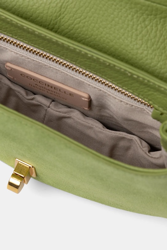 Coccinelle torebka zamszowa E1.PQS.58.01.01 zielony