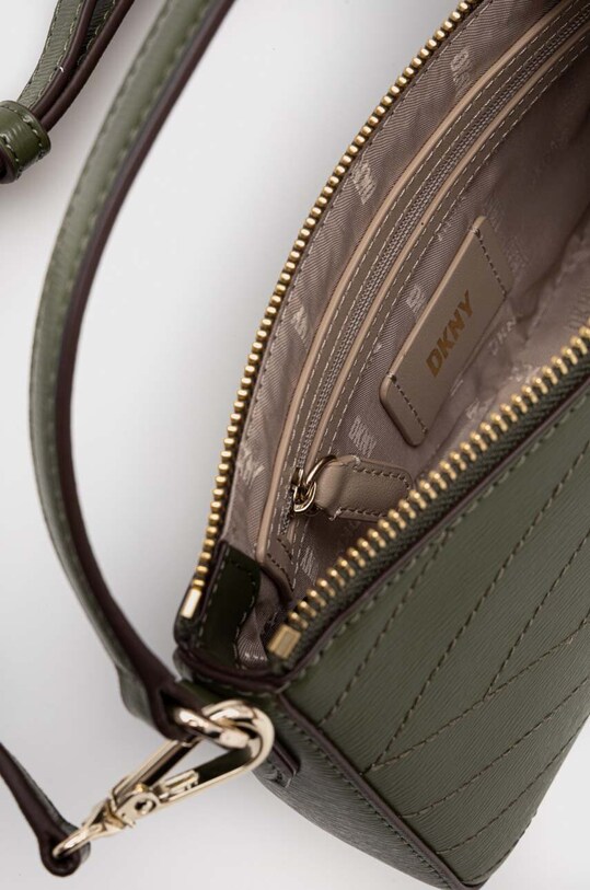 Dkny torebka skórzana R31ENU45 zielony