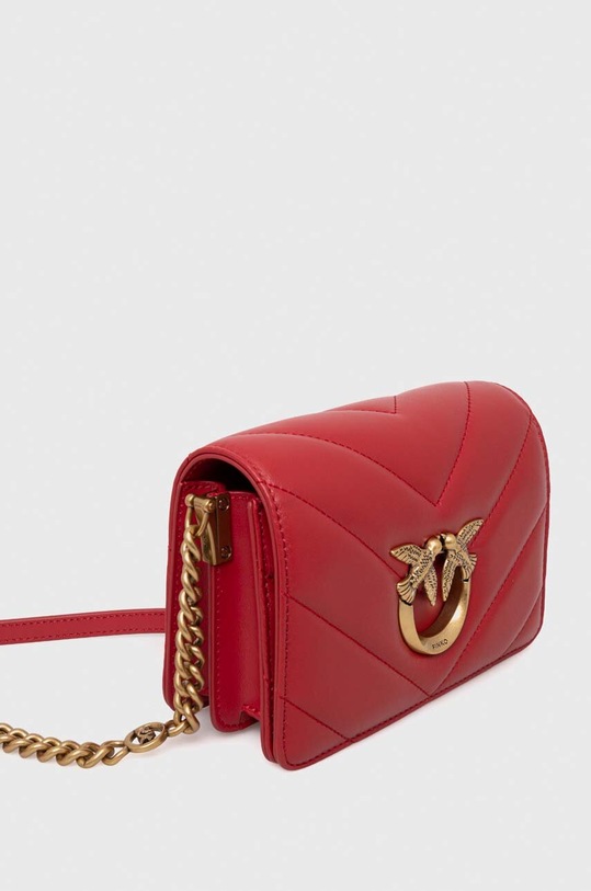 Pinko torebka skórzana 100067.A136 czerwony AA00