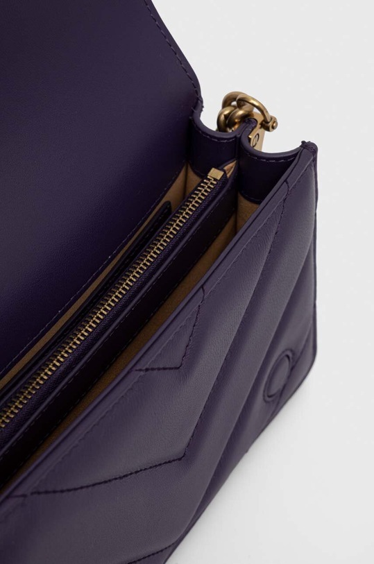 Pinko borsa a mano in pelle 100067.A136 violetto