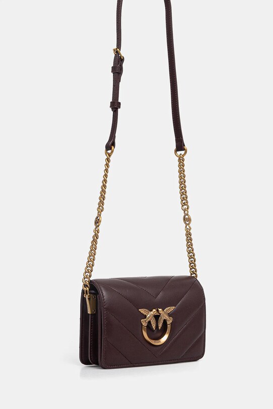 Pinko poseta de piele 100067.A136 maro AA00