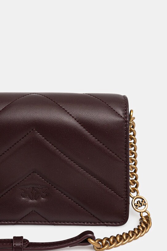 Pinko poseta de piele maro 100067.A136