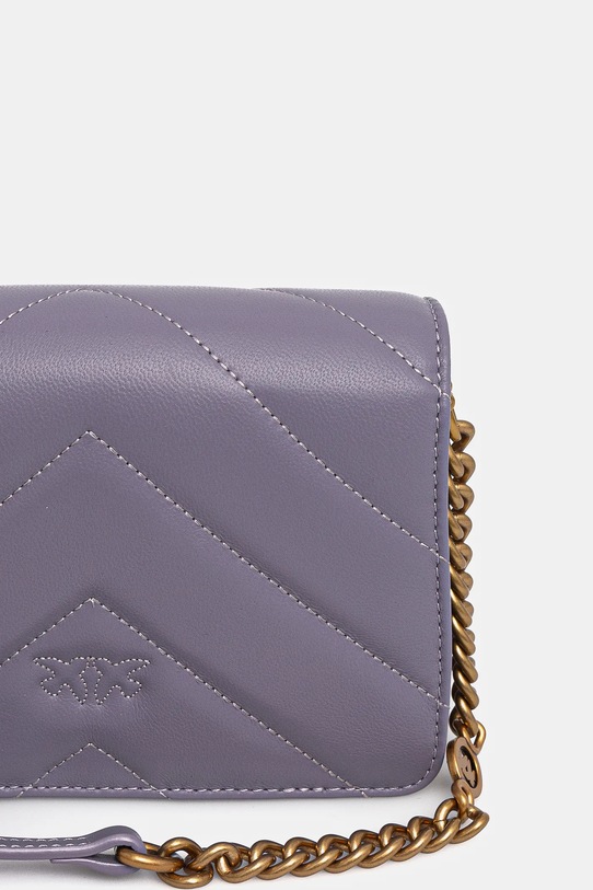 Pinko torebka skórzana fioletowy 100067.A136