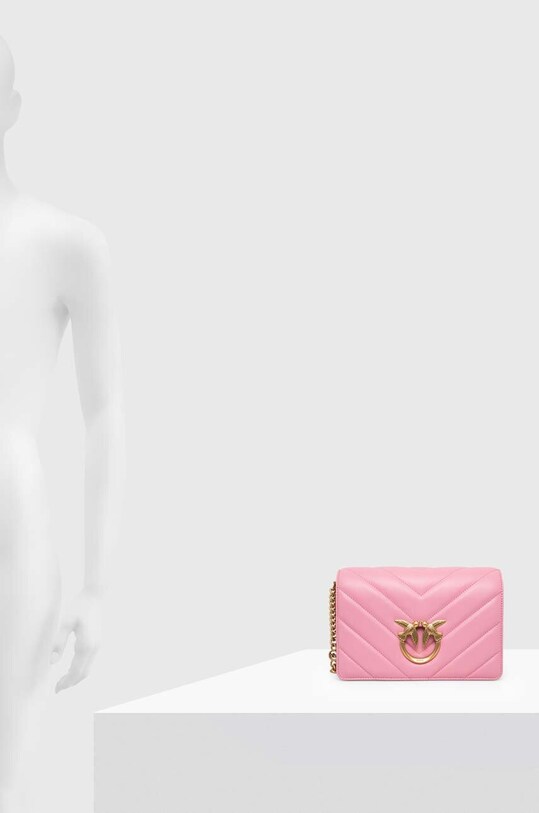 Кожена чанта Pinko 100063.A136
