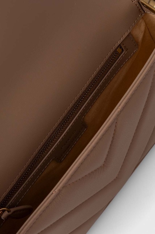 Δερμάτινη τσάντα Pinko 100068.A136 μπεζ