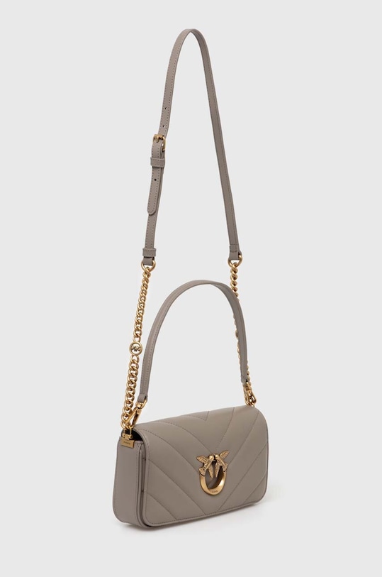 Pinko torebka skórzana 100068.A136 szary AA00
