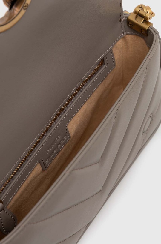 Pinko torebka skórzana 100068.A136 szary