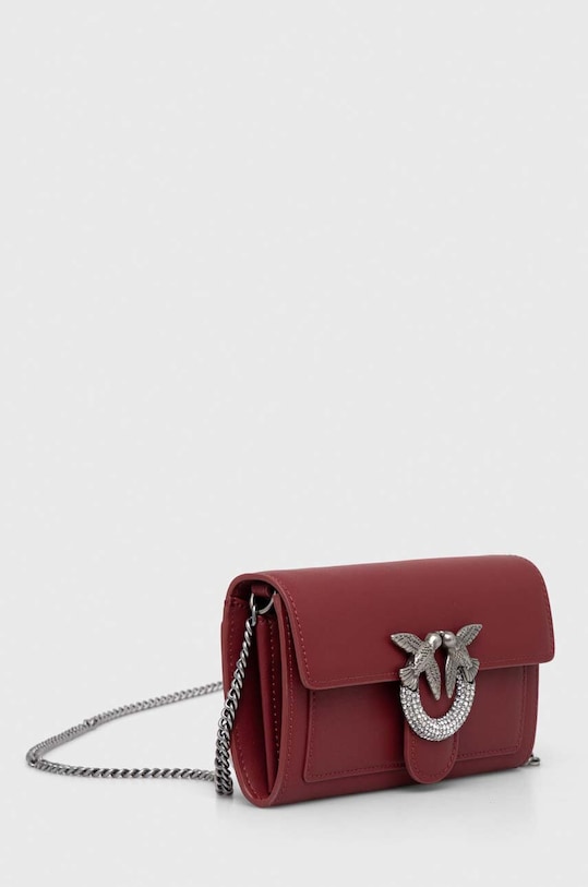 Pinko poseta piele 100062.A10I burgundia AW23