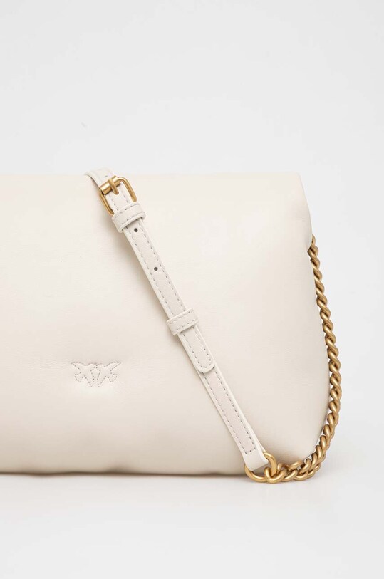 Doplnky Kožená kabelka Pinko 101585.A10F biela