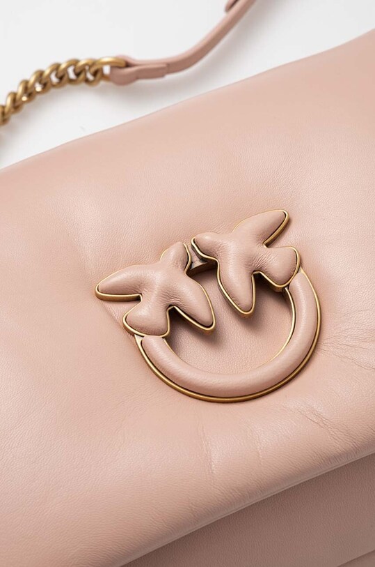 Pinko torebka skórzana różowy 101585.A10F