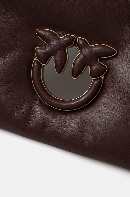 Кожаная сумочка Pinko коричневый 101585.A10F