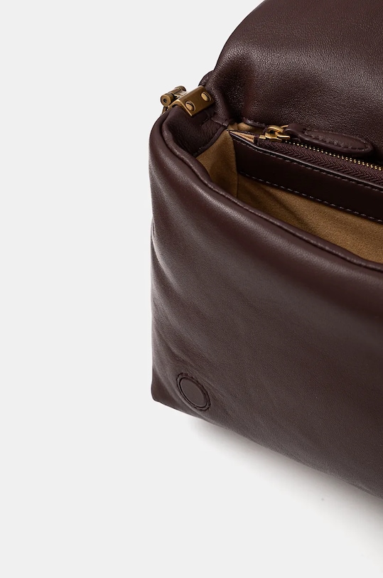 Кожаная сумочка Pinko 101585.A10F коричневый