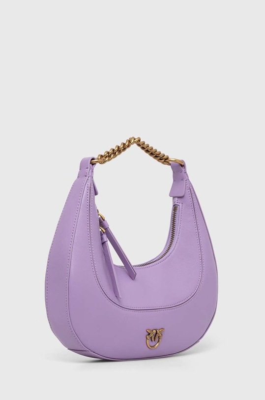 Doplňky Kožená kabelka Pinko 101433.A0QO fialová