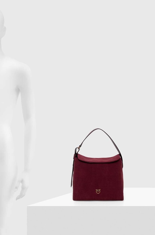 Pinko geanta de mana din piele intoarsa 101705.A0F6