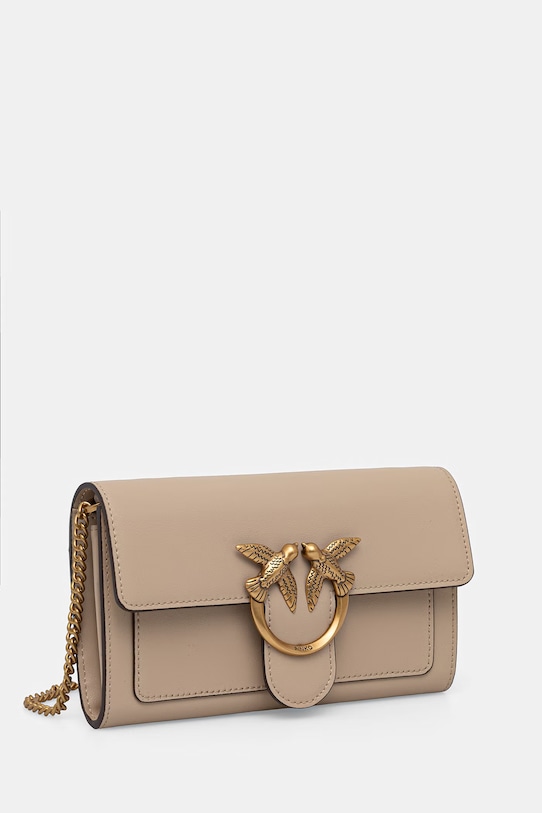 Pinko Peněženka dámská kožená 100062.A0F1 béžová AA00