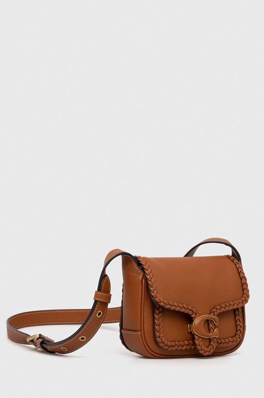 Coach poseta de piele Tabby Messenger 19 CJ837 maro AW23