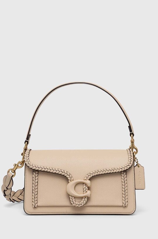 Coach poseta de piele Tabby Shoulder Bag 26 uni bej CJ838