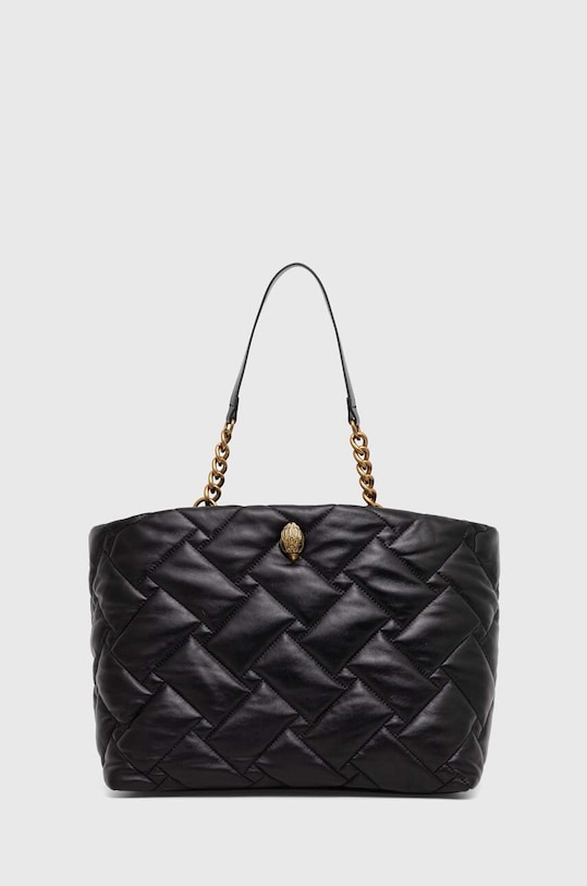 Kurt Geiger London poseta de piele uni negru 9081400109