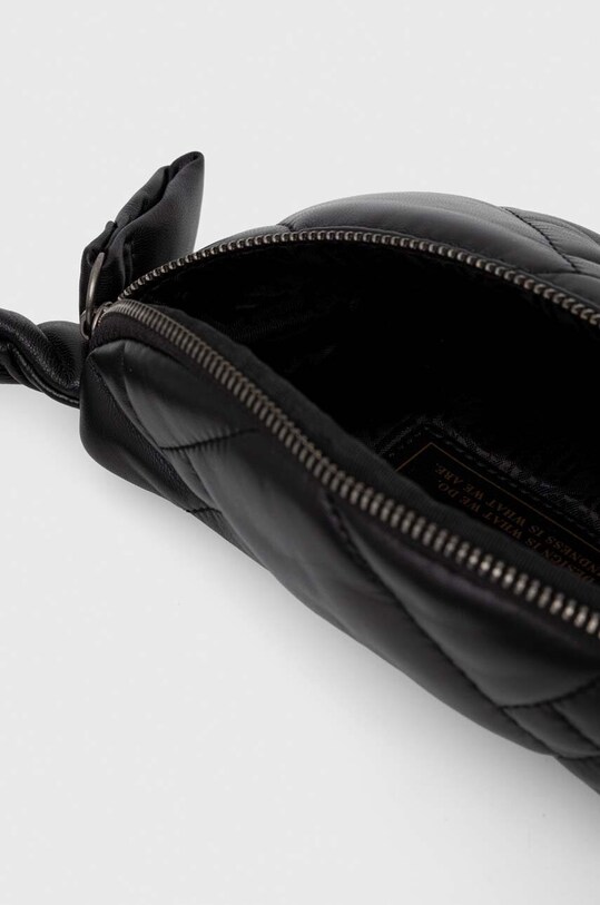 Шкіряна сумка на пояс Kurt Geiger London чорний 9968500109