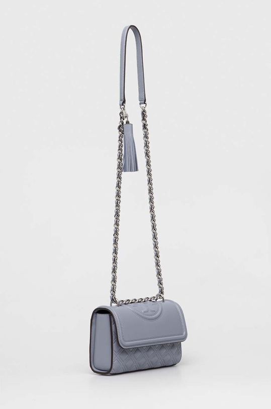 Tory Burch torebka skórzana 75576.023 niebieski AW23