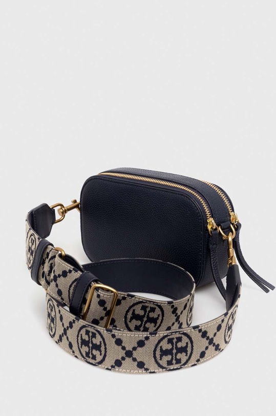 Doplňky Kožená kabelka Tory Burch Miller Mini 150153.405 námořnická modř