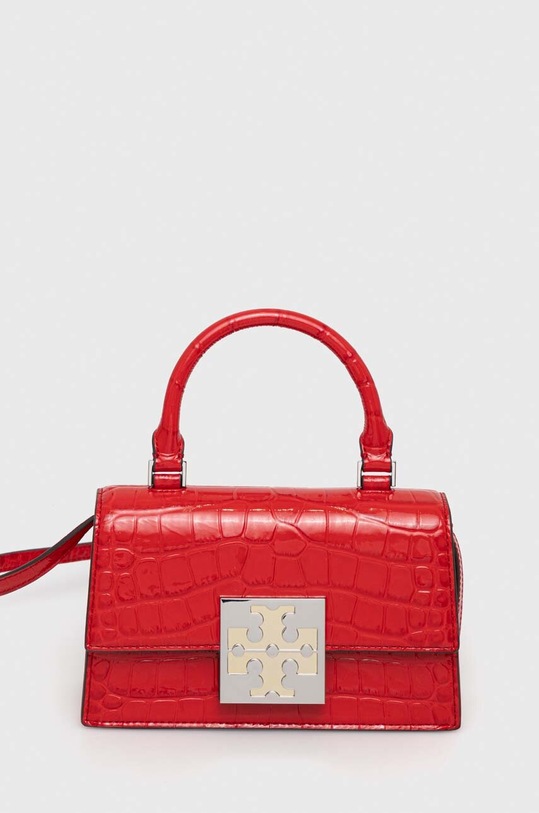 Kožená kabelka Tory Burch 148671.625 červená AW23